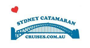 sydney catamaran cruises business logo