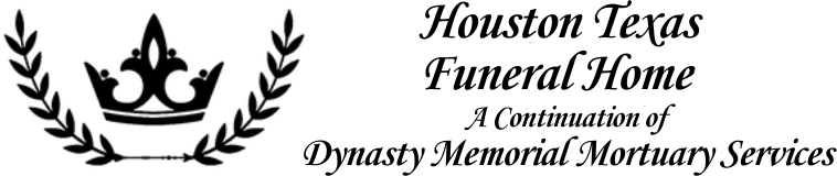 A logo for city of houston metropolitan & harris county funerals