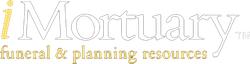 The logo for i mortuary funeral and planning resources