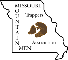 a map of missouri with a beaver and a fish on it .