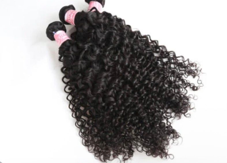 Pretty Hair Curly 3 bundles Deal