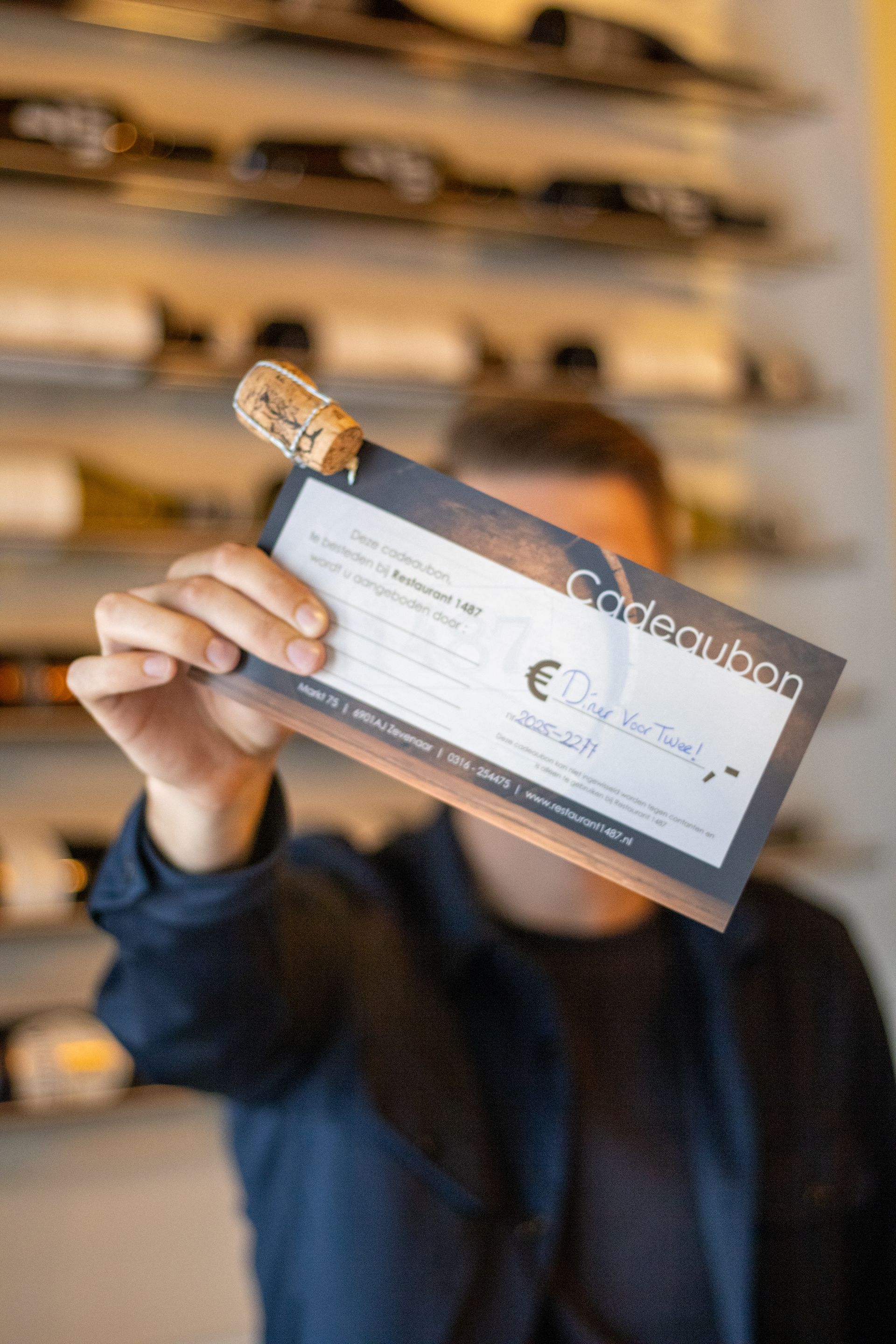 Waardebon t.w.v. 25 euro