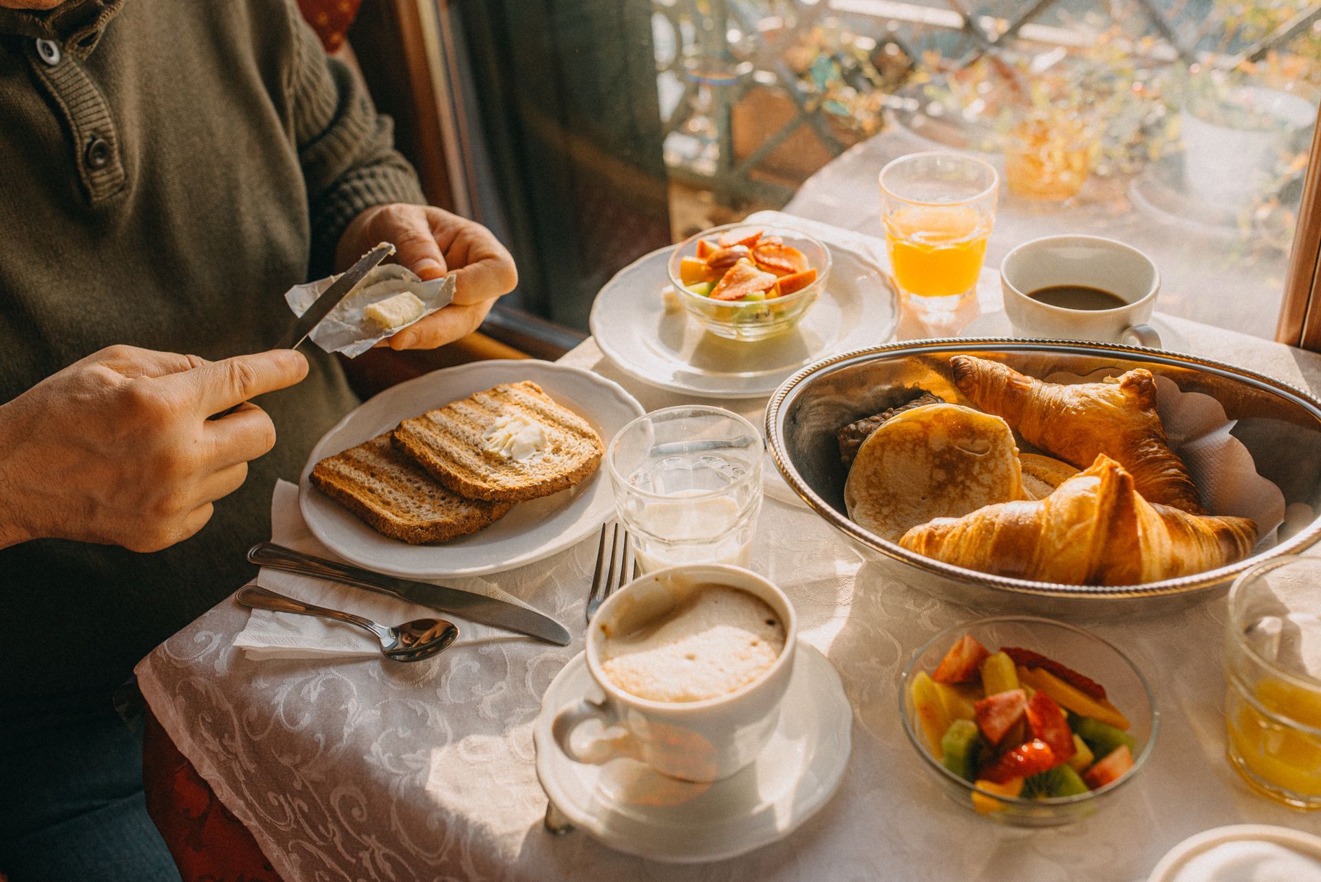 colazione inclusa nella Pensione a Posada, Nuoro - Il Pepe Rosa