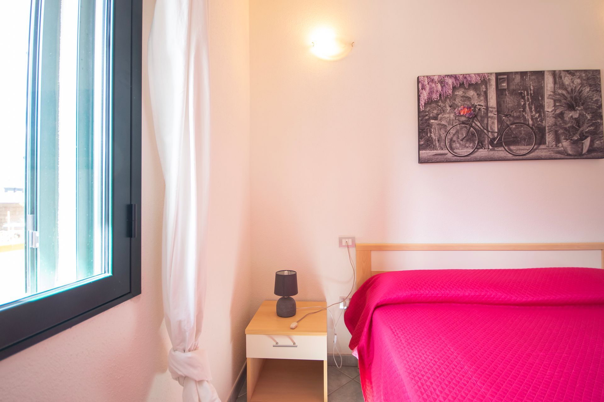 camera doppia del bed and breakfast a Posada, Nuoro, Sardegna