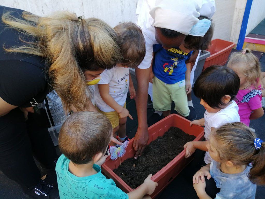 giardinaggio bambini