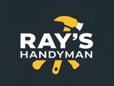 Ray's Handyman logo with a yellow hammer and wrench over the text 