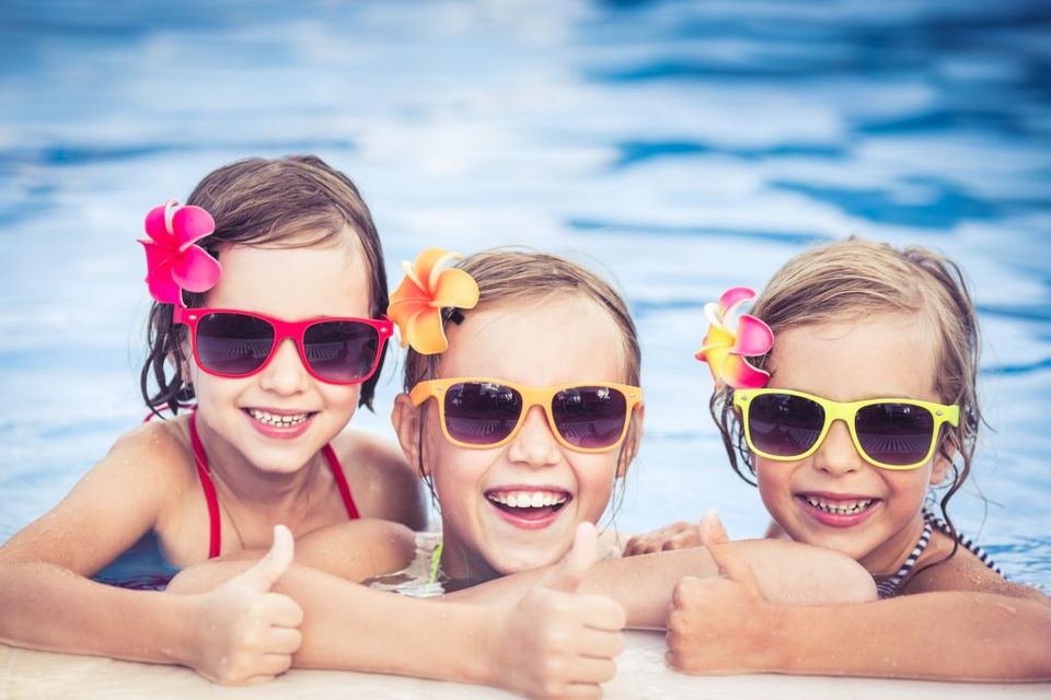Sunglasses — Children Wearing Sunglasses in Lafayette, IN