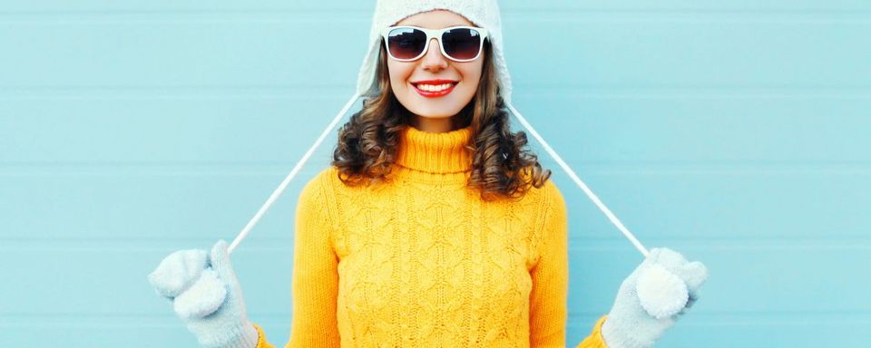 Why it's OK to wear sunglasses in winter, Fashion