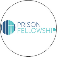 The prison fellowship logo is in a circle on a white background.