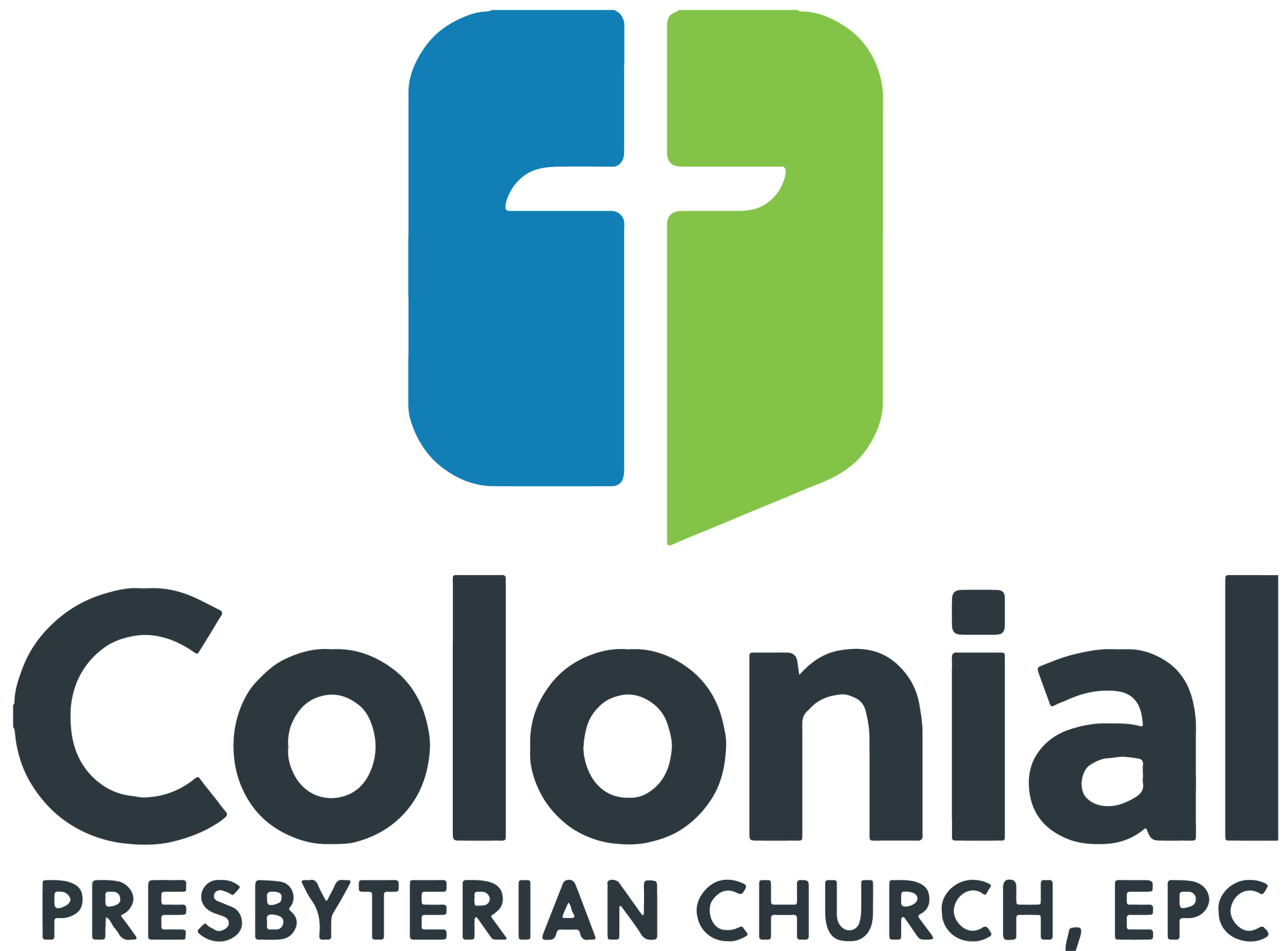 The logo for colonial presbyterian church , epc