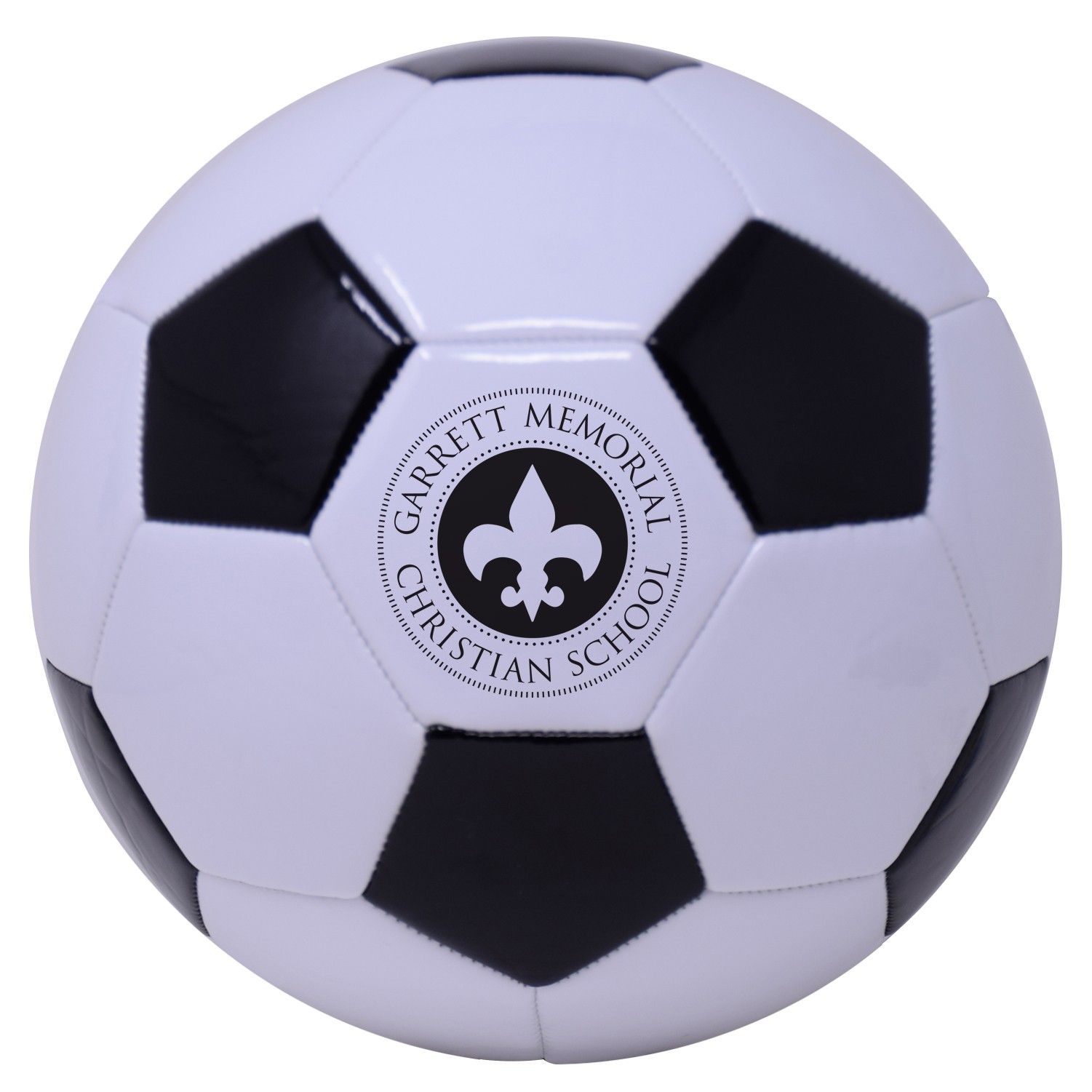 A garrett memorial christian school soccer ball