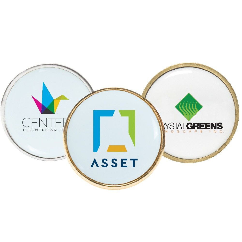 Three circles with different logos on them one of which says asset