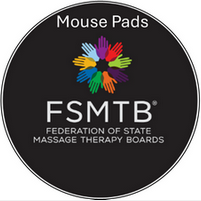 A logo for the federation of state massage therapy boards