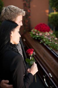 Funeral Mourners, New Bern NC Wrongful Death Attorney