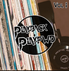 A stack of playback playfwd volume 1 records