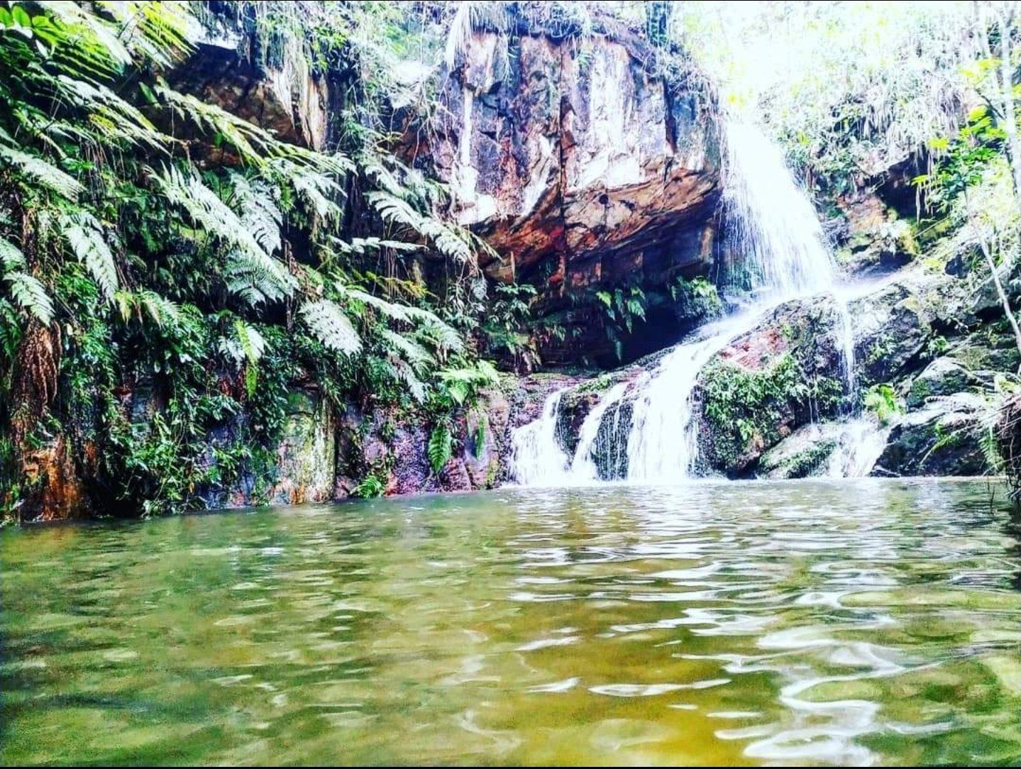 Cachoeira Sossegada, Capitólio.