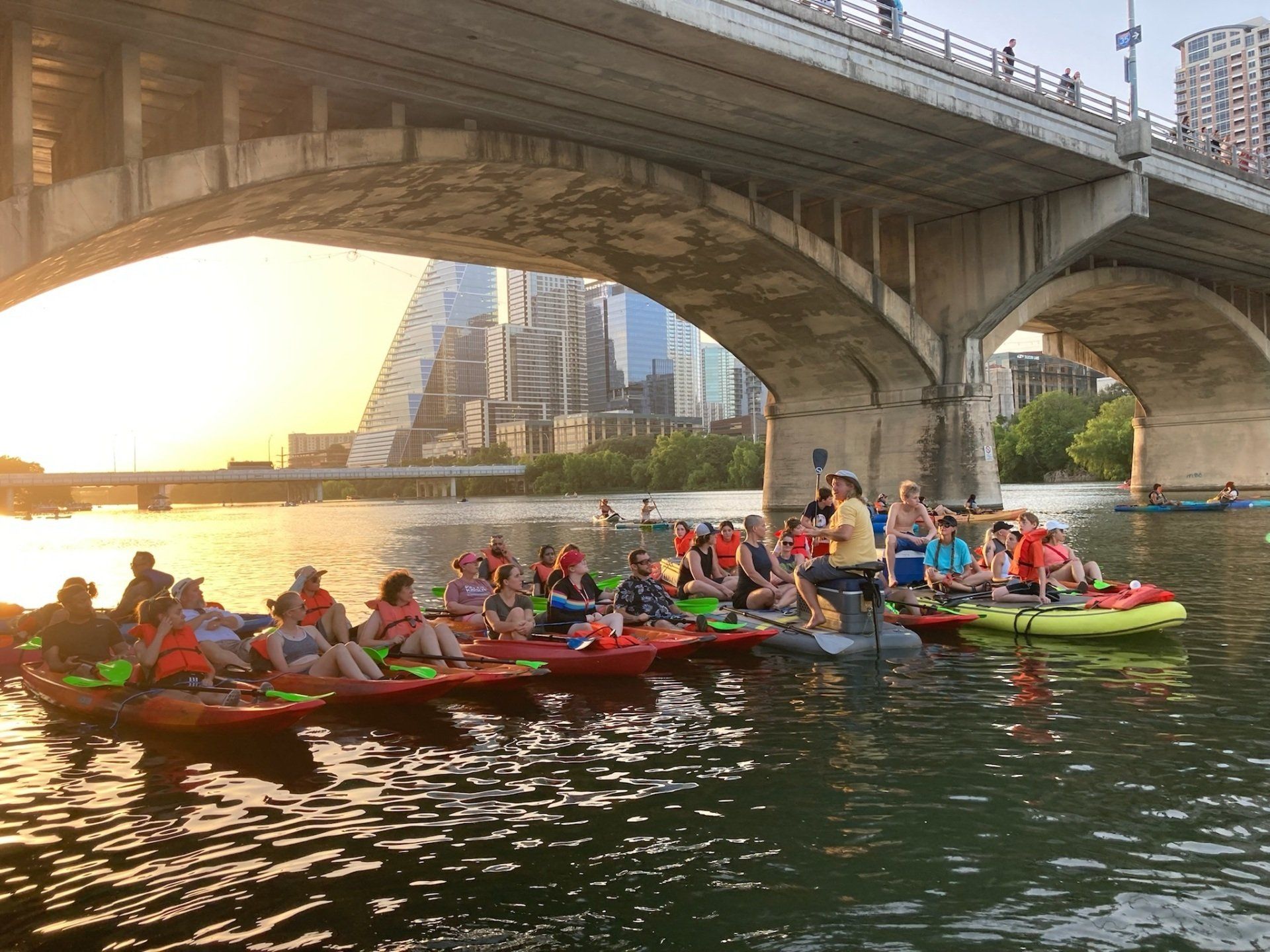 Boats and Bats Kayak Bat Tour Under the South Congress Bat Bridge