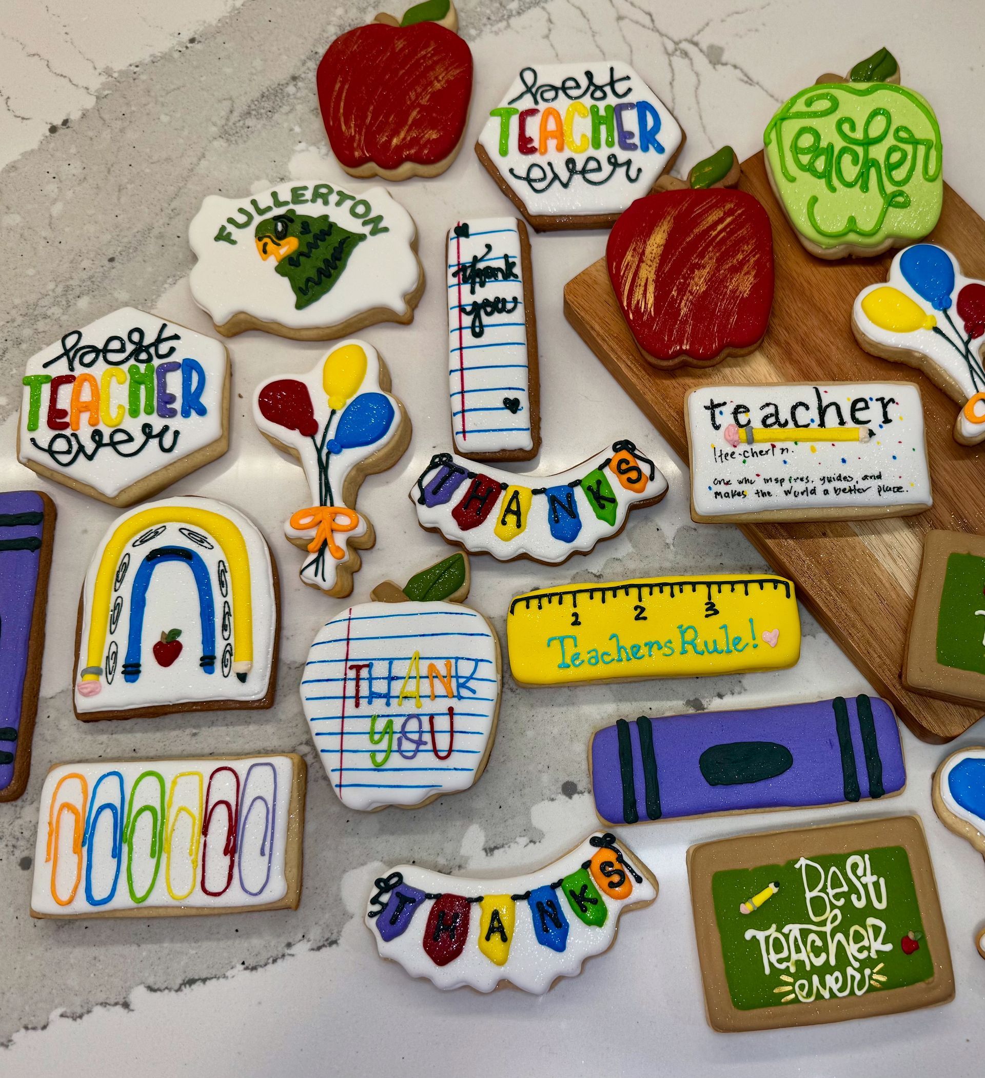 Teacher Appreciation Cookies