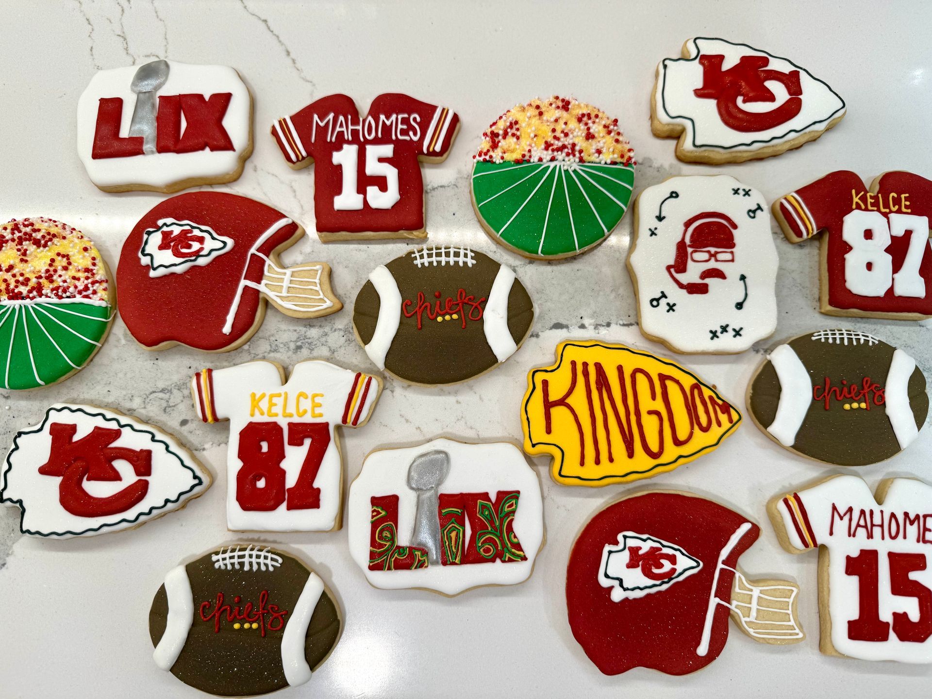 KC Chiefs Cookies