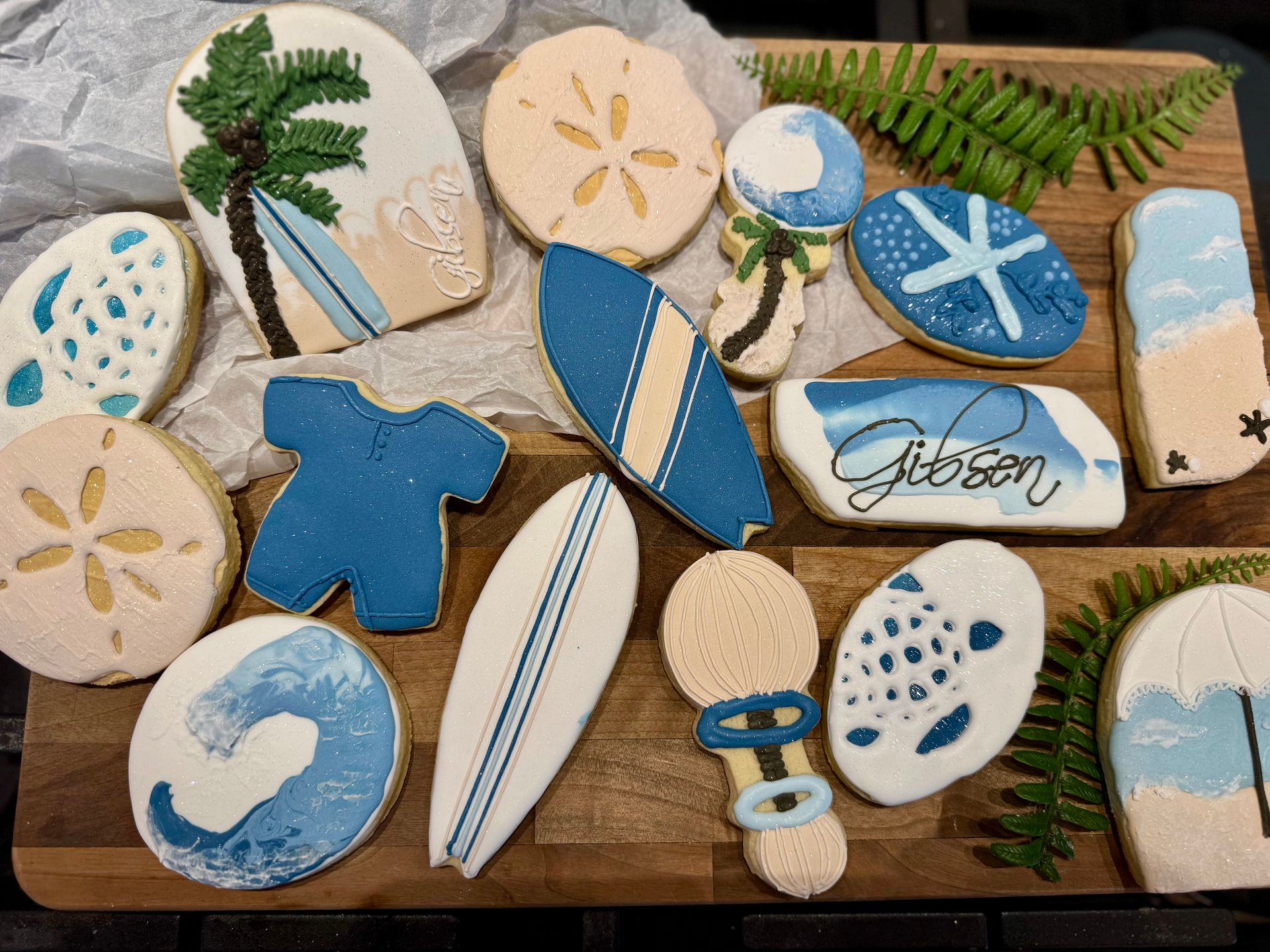 Beach Baby Cookies
