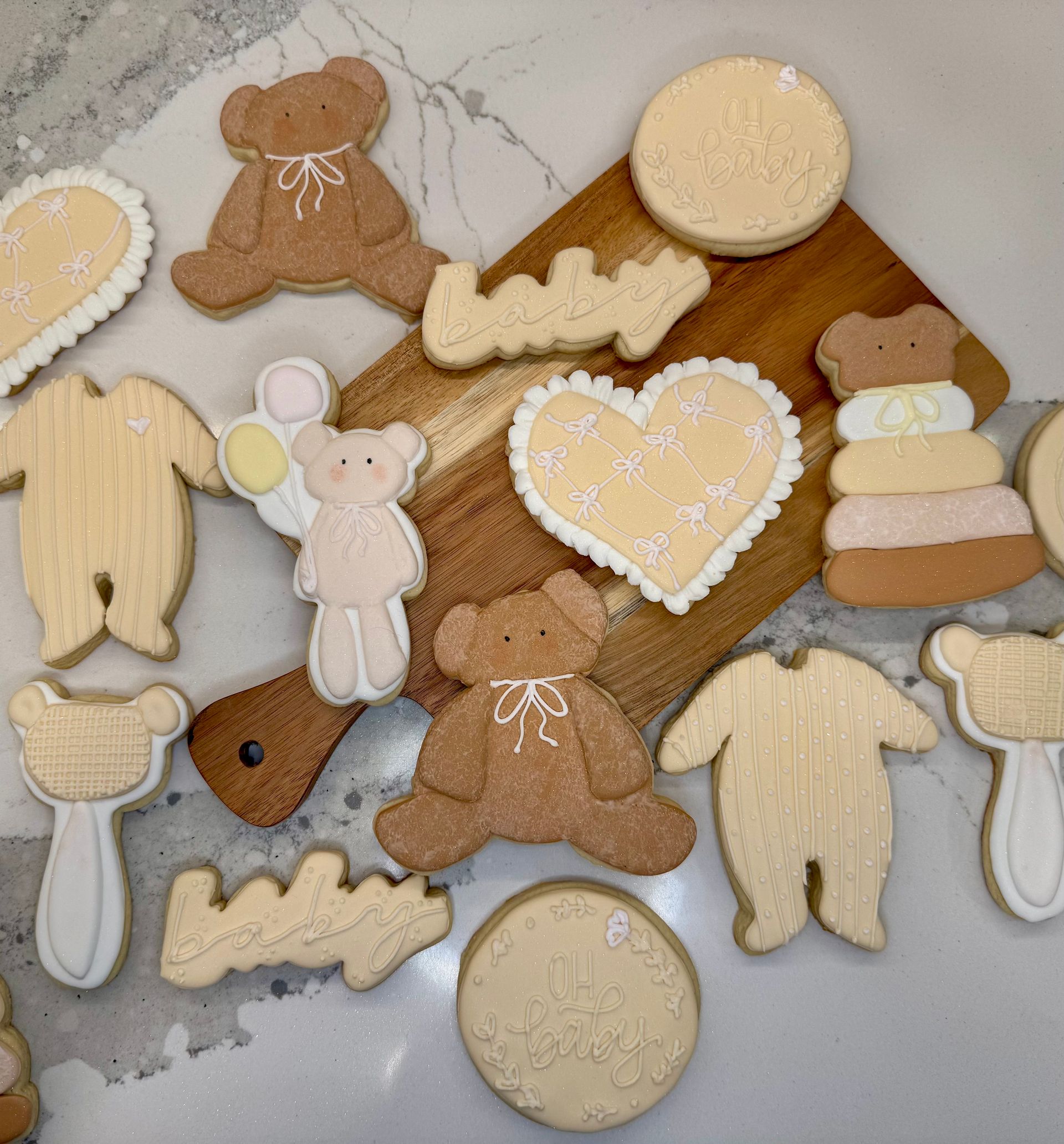 Beige Beary Cookies