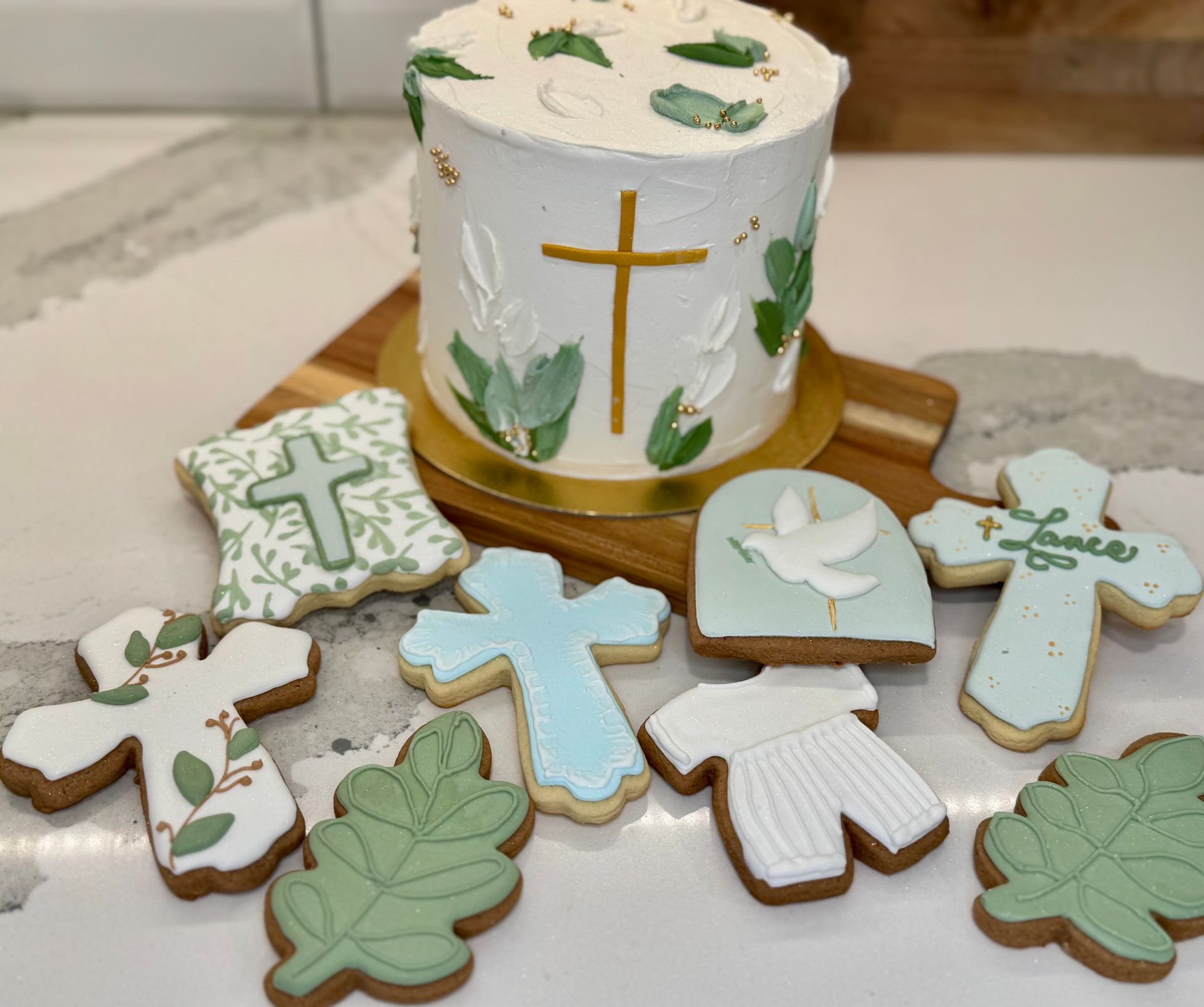 Baptism Cake