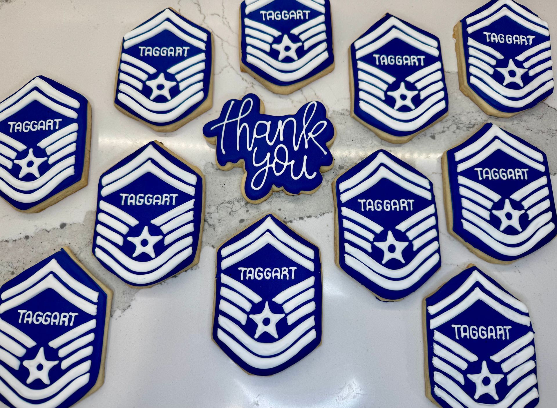 Air Force Retirement Cookies