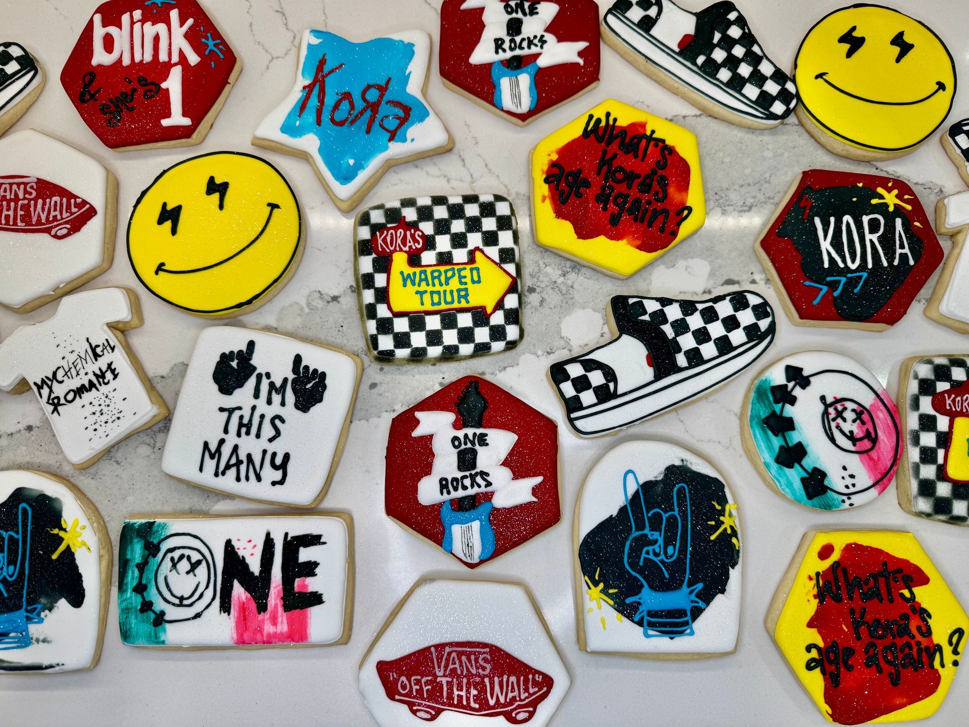 Warped Tour Cookies