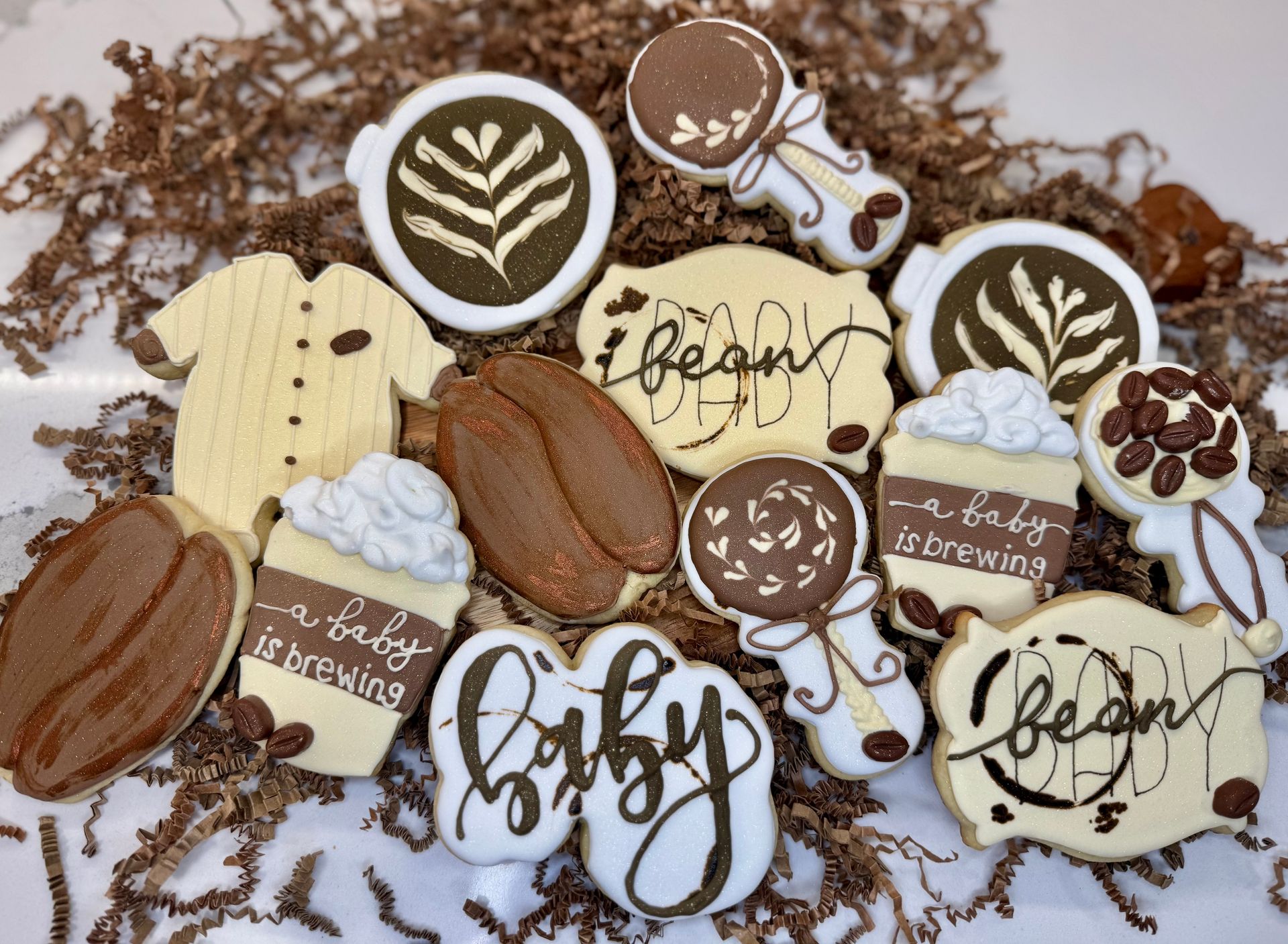 Baby Brewing/Coffee Bean Cookies