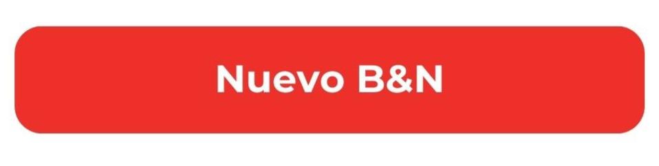 Un botón rojo con las palabras nuevo b & n.