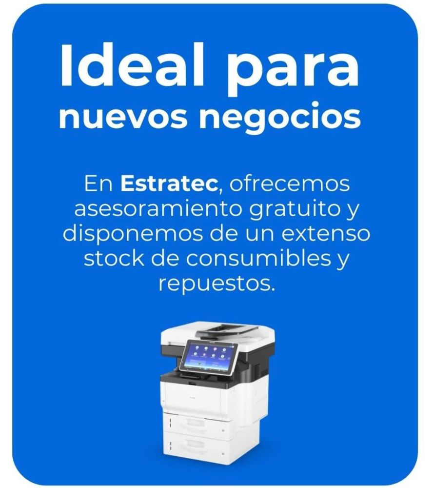 A blue sign that says ideal para nuevos negocios