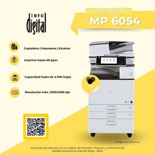 Un anuncio de una impresora llamada mp 3054