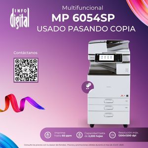 Un anuncio de una fotocopiadora que dice 