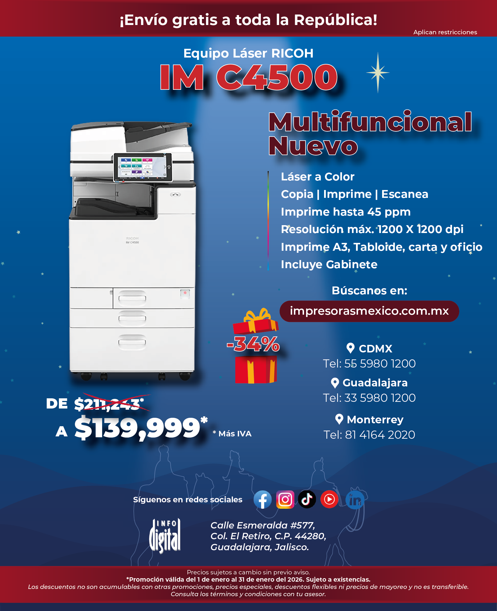 Un cartel para una imprenta que dice nuevo p 502