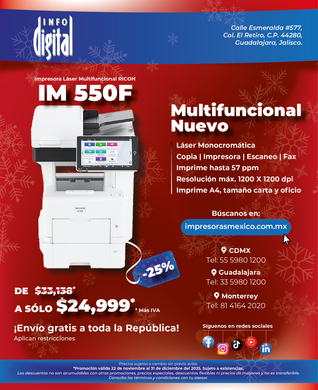 Un cartel para una impresora que dice nuevo im 460f