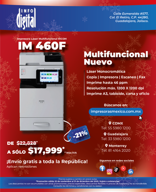 Un anuncio de una impresora que dice nueva p 311