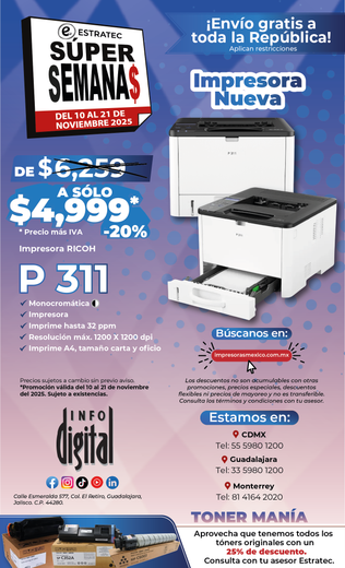 Una imagen de una impresora con un código QR.