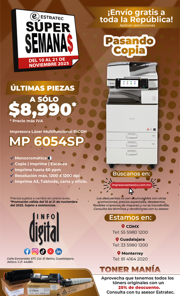 Un anuncio de una impresora llamada pro 8120s