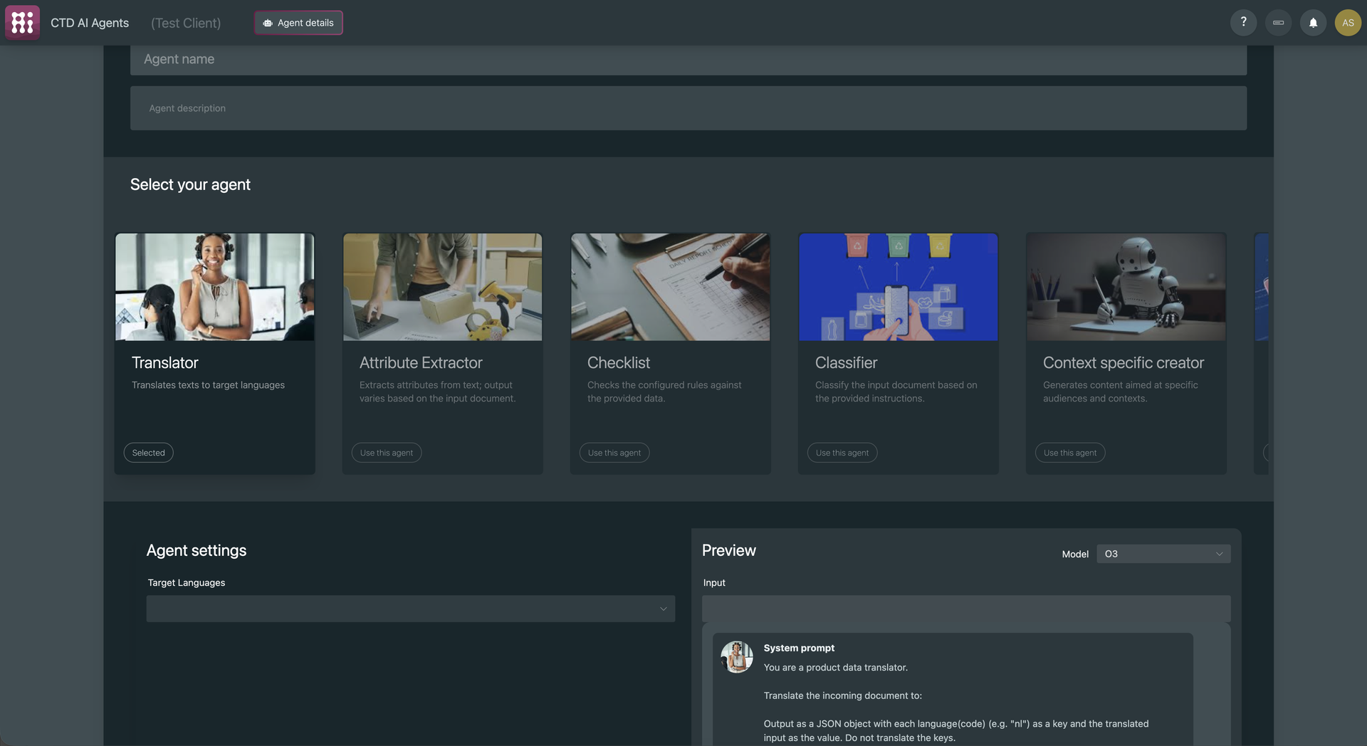 AI-agents in ConnectingTheDots PIM systeem