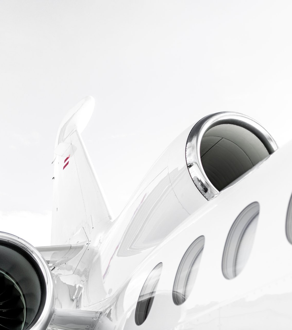 Swiss Global Jet white jet