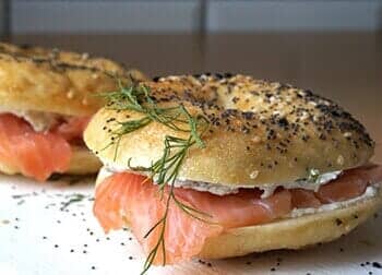 Bagel with Salmon and Cream Cheese – Pastries in Lincolnwood, IL