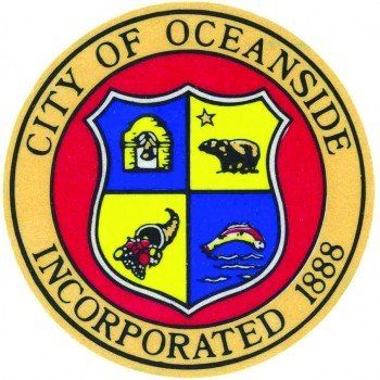 The seal of the city of oceanside incorporated in 1888