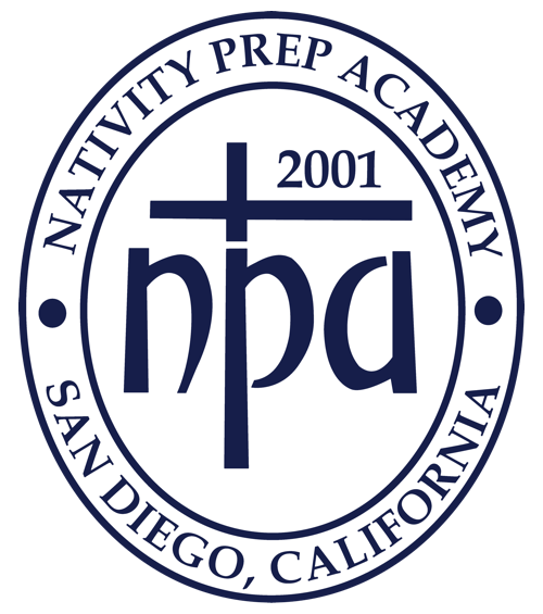 The logo for the nativity prep academy in san diego california