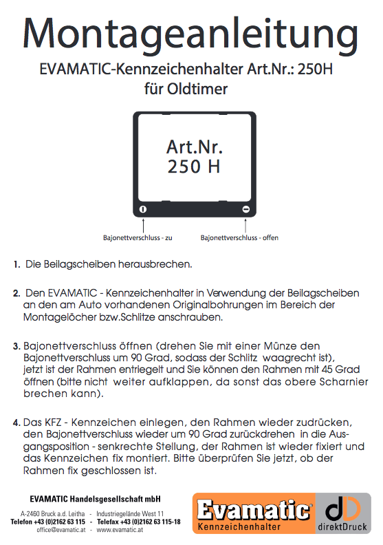 Eine schwarzweiße Seite mit dem Bild eines Schildes darauf.