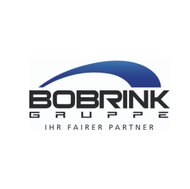 Bobrink gruppe ihr fairer partner logo on a white background