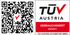 Ein QR-Code mit der Aufschrift TÜV Austria.