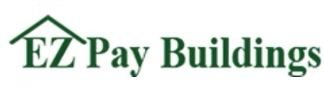 Green logo, EZ Pay Buildings with house icon over EZ.