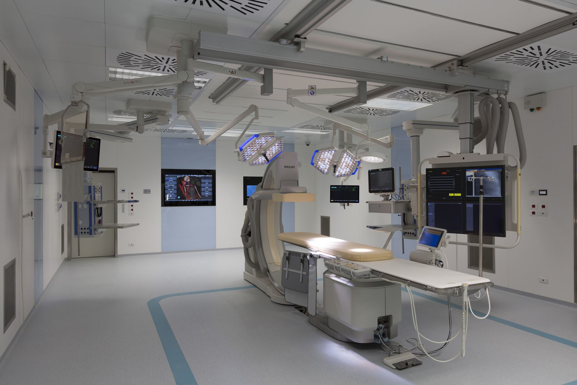 schermature per sala operatoria