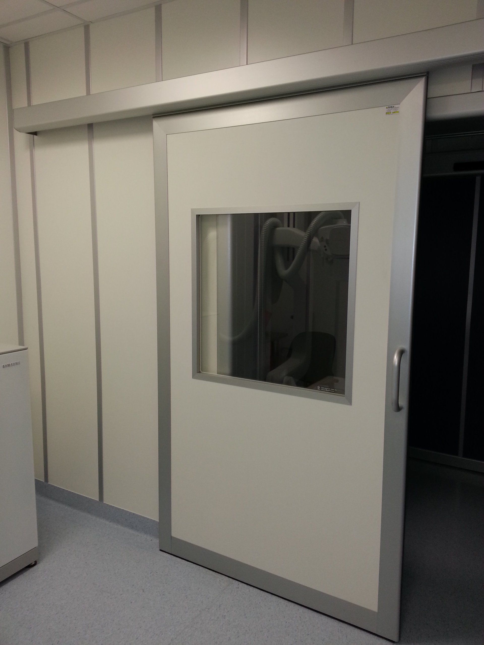 Porta scorrevole schermata manuale con visiva