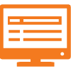 Icon of a computer monitor displaying a blog post at STOR-N-LOCK Self Storage